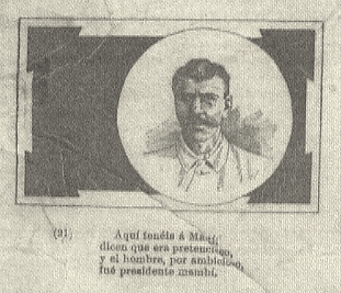 Foto de Una representación irreconocible del Apóstol de la independencia, José Martí  